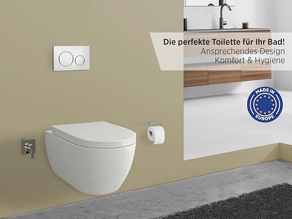 WC mit Popodusche: Die Revolution der Hygiene im Badezimmer