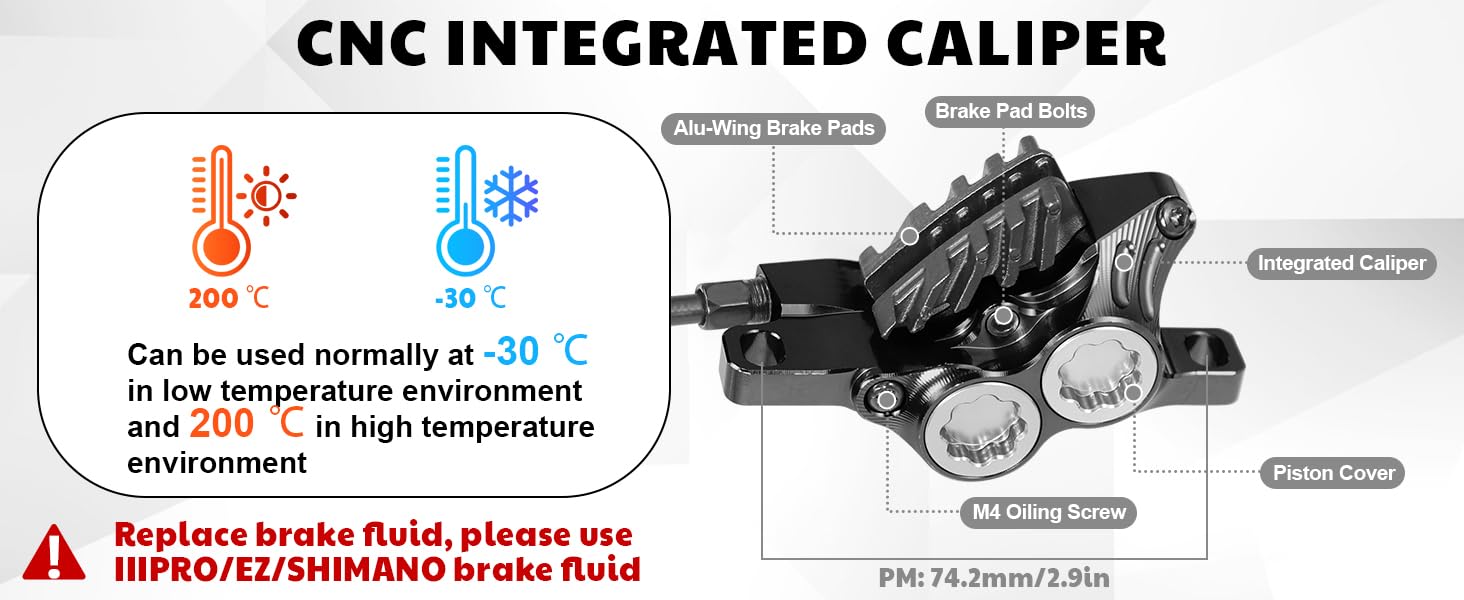 CNC INTEGRATED CALIPER