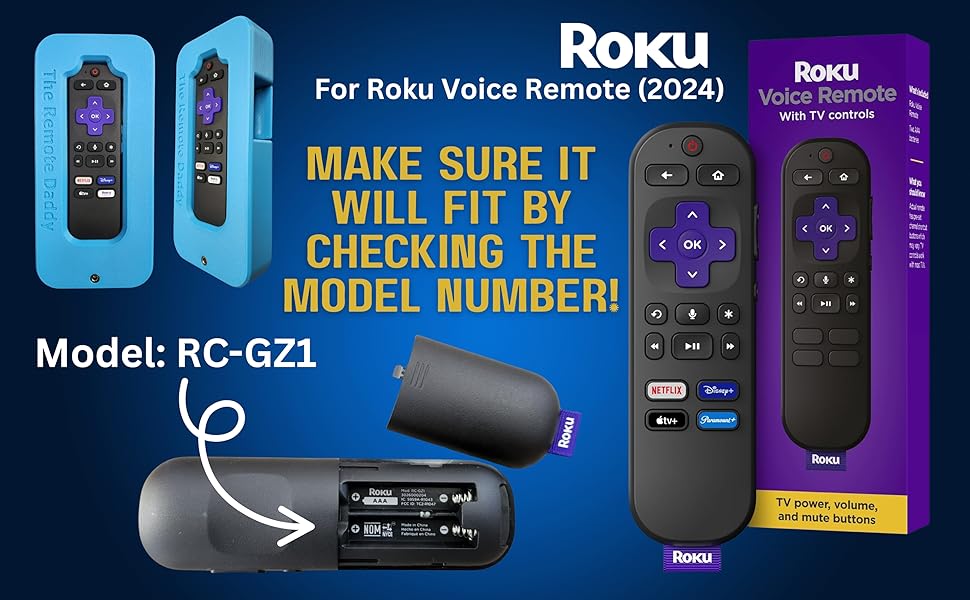 The Remote Daddy is a protective Case for your Roku Remotes