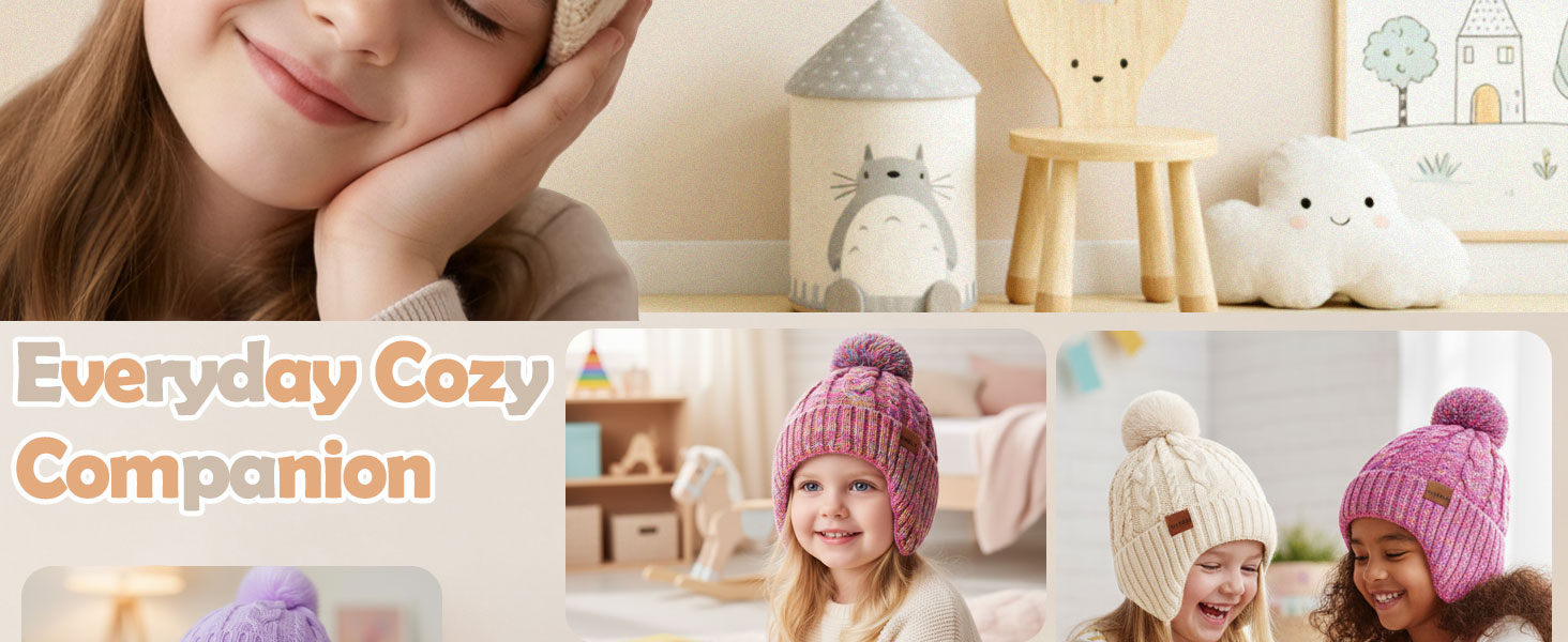 Kids Winter Beanies Hat