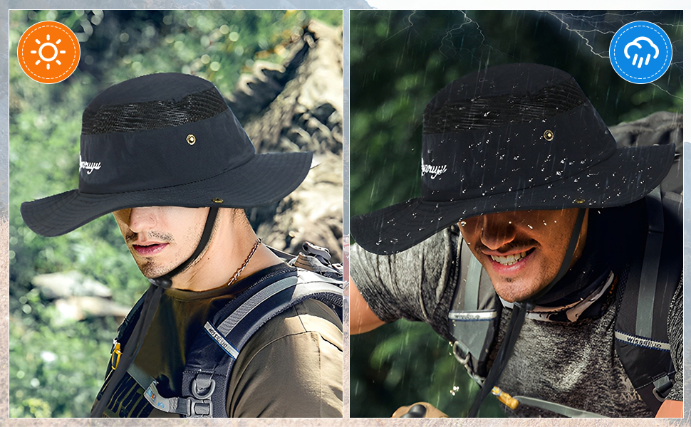 Waterproof bucket hat