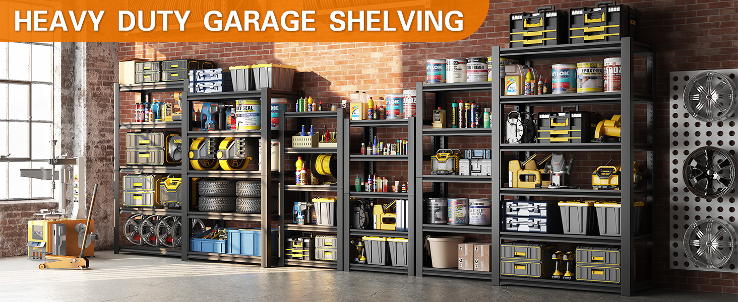 EKJ Metal Shelves