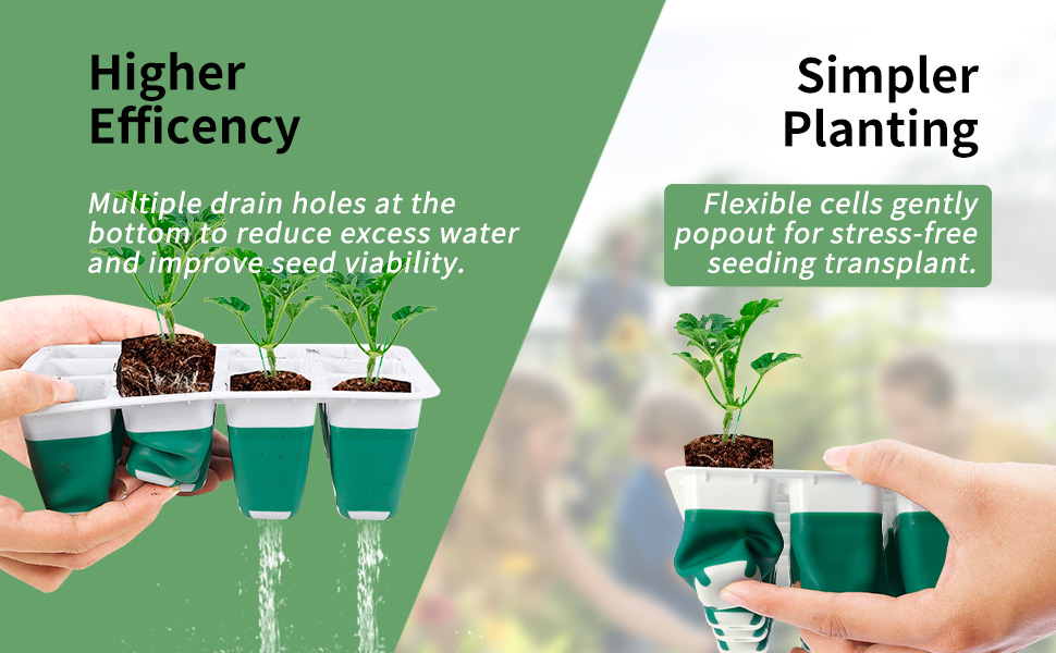 Seed Starter Trays Kit