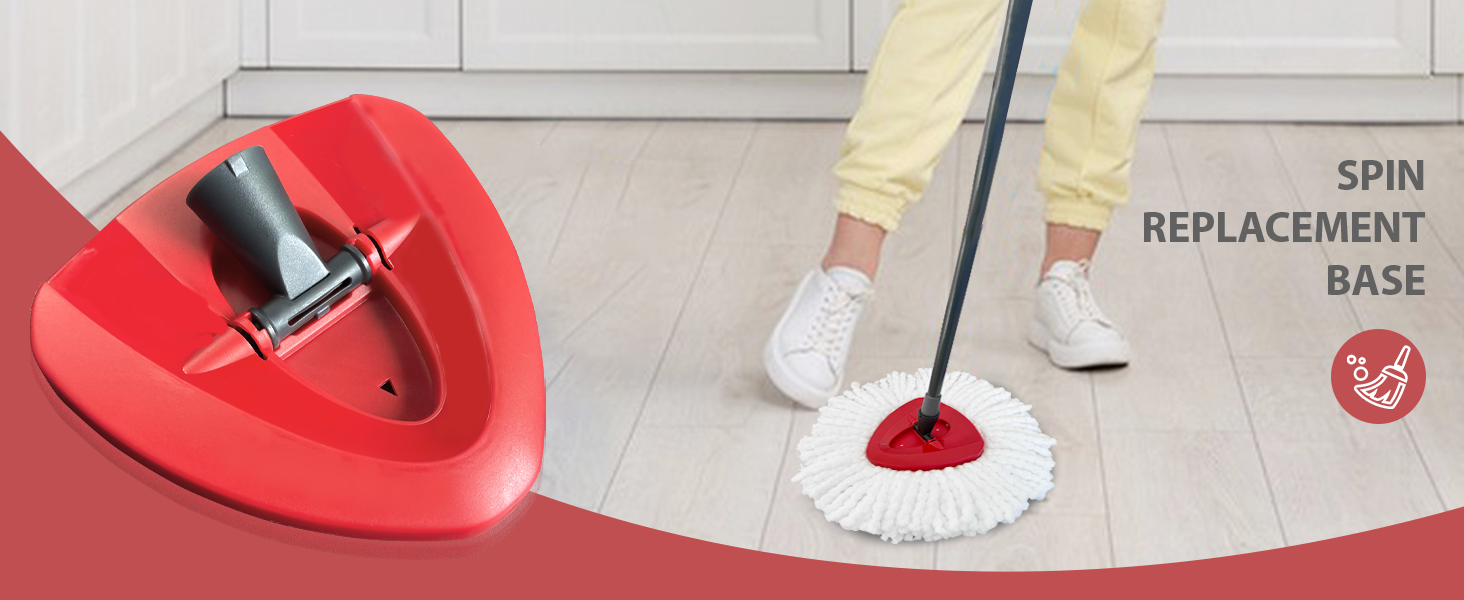 spin mop base