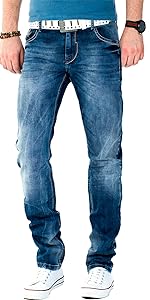 Cipo & Baxx Herren Jeans – Stilvolle Regular-Fit Denim mit Kontrastnähten | Bequeme & Modische Jeans für Männer | 5-Pock C8bc6231 D903 4bdb Aa7e 8ea448924177. CR0,0,150,300 PT0 SX150 V1
