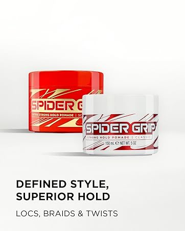 2 containers of Spider Grip Classic and Scarlet Spin