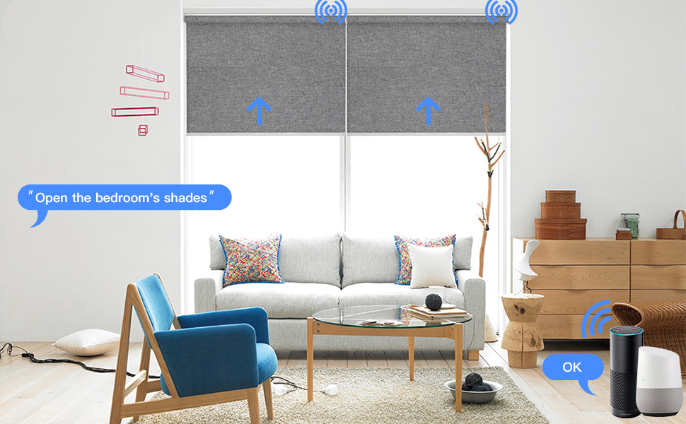 Blindsmart Smart Blinds Motor 110V Roller Shade DIY