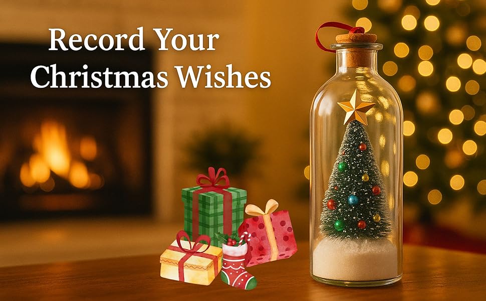 Christmas Tree Message in a Bottle Recording