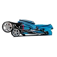 Blue Stroller Folded