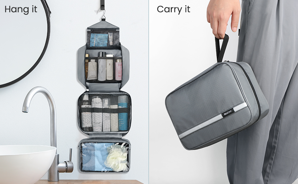 hanging toiletry bag