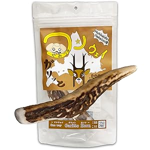 鹿の角　12本まとめ売り Amazon.co.jp: +One way 【長持ち】鹿の角 レギュラー SSサイズ