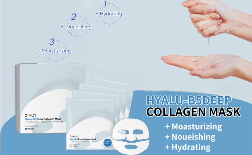 Amazon.com : Ueseinl 4 PACK Deep Collagen Overnight Mask