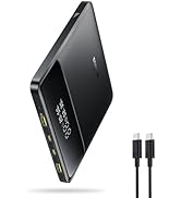 Baseus BLADE HD モバイルバッテリー 大容量でモニター付き！】20000mAhの大容量バッテリーは、出力も