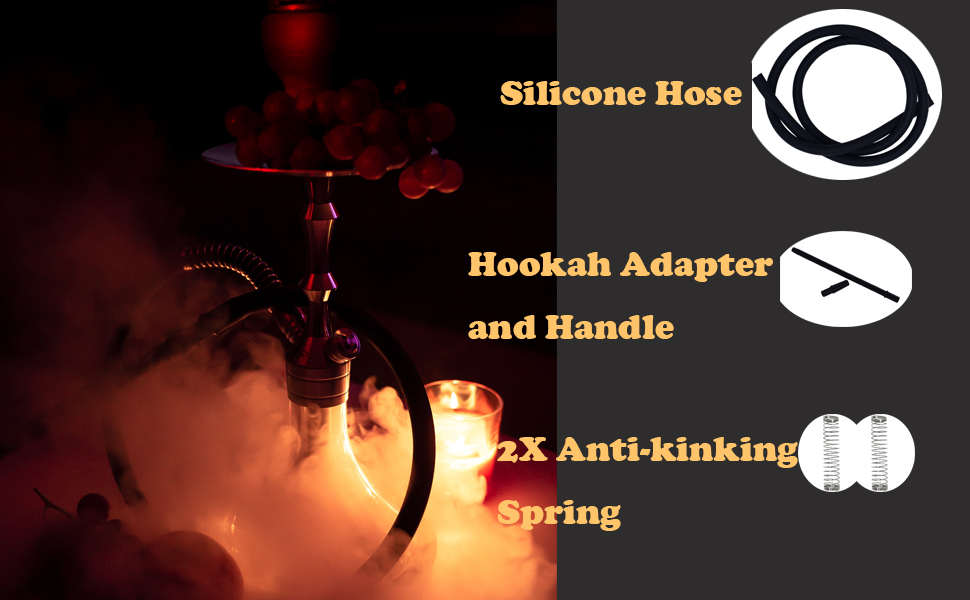 VOVCIG Hookah Shisha Hose Washable Detachable Hookah