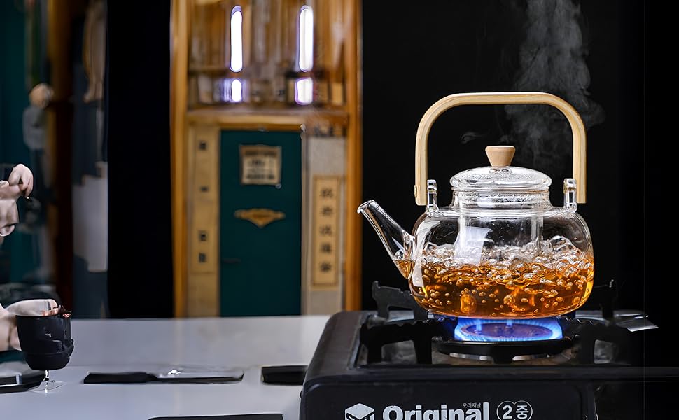 tetera de vidrio tetera transparente tetera de vidrio