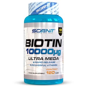 Biotin 10000 mcg de Scenit