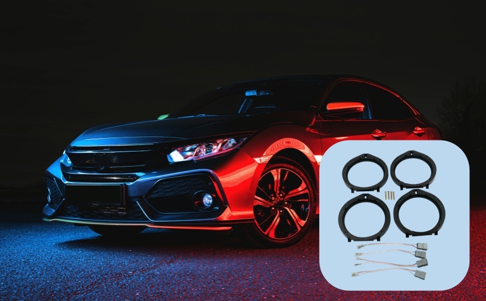 Car Stereo Door Speaker Adapter Mounting Plates