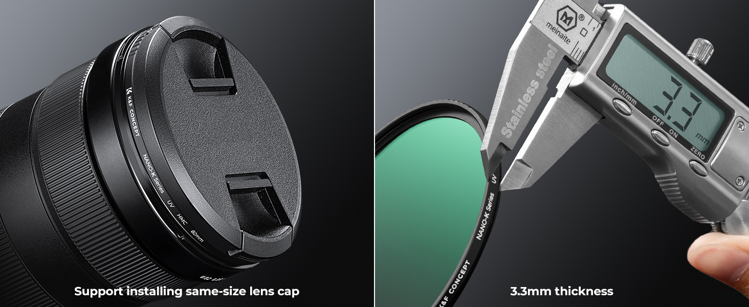 K&F Concept 67MM UV Filter Ultra Slim Japan Optics Multi Coated