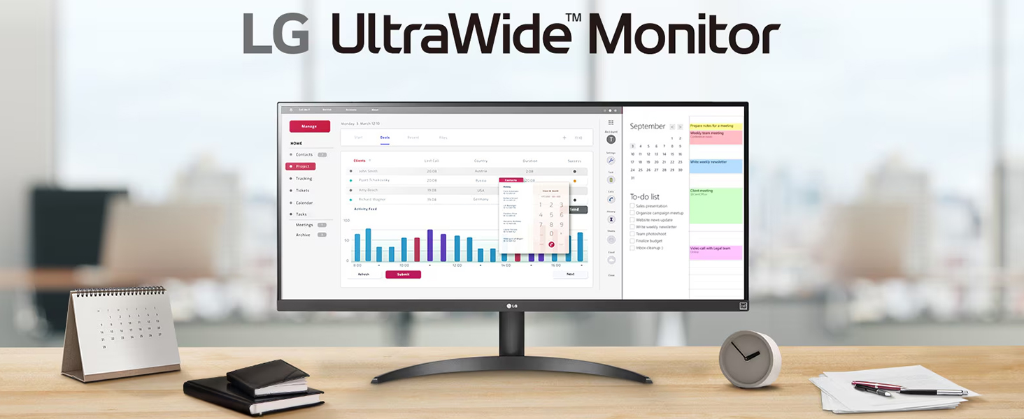 LG 34 (86.36cm) 21:9 UltraWide Full HD IPS monitor with AMD FreeSync  