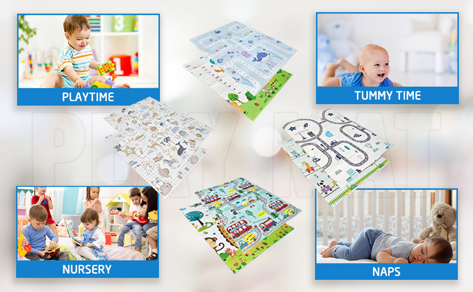 Foldable Baby Play Mat