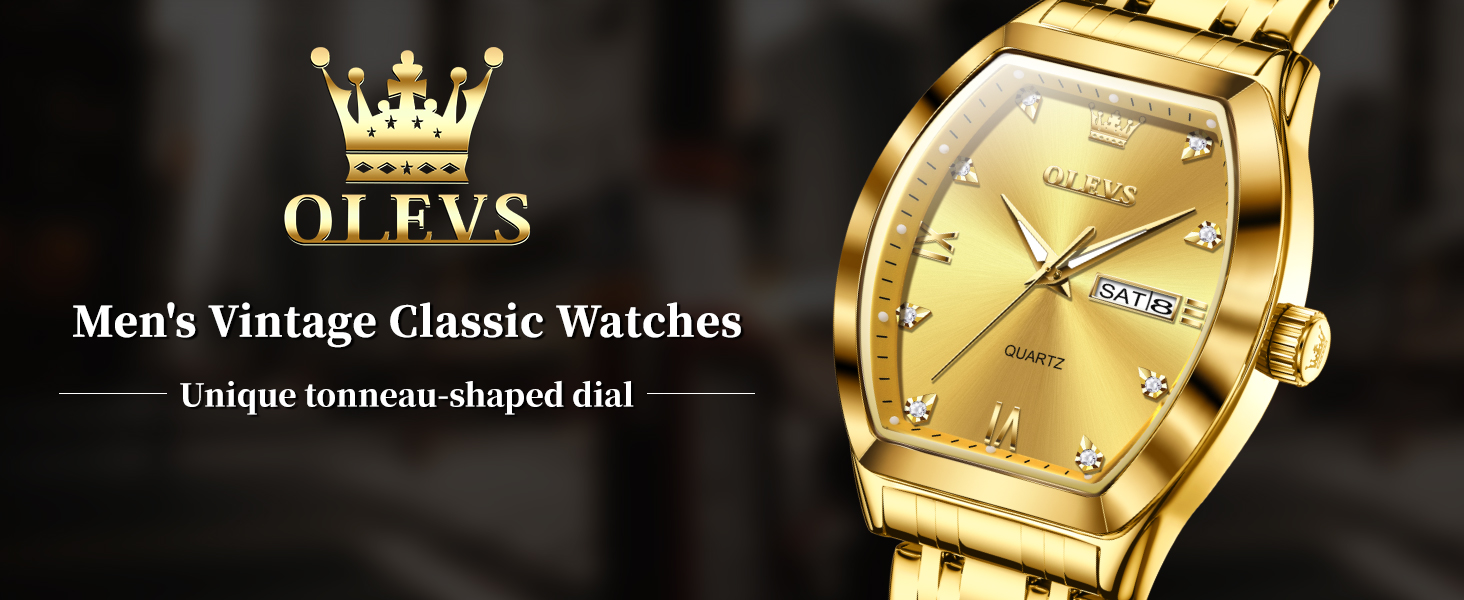 men vintage classic watches