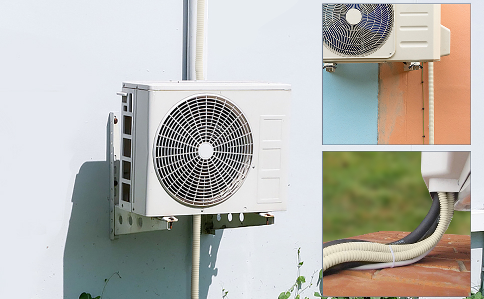 Flamorrow 164Ft Air Conditioner Drain Hose for Ductless