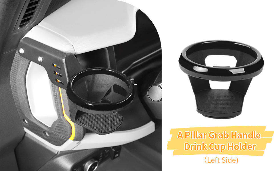 Ford Bronco 2021+ Cup Holder Drink Holder Driver Side Cup Holder Bronco Cup Holder Accessories