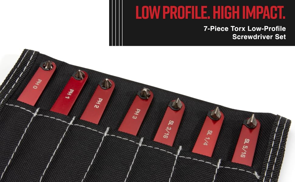 Amazon.com: Steelman Pro 7-Piece, Low Profile Phillips and