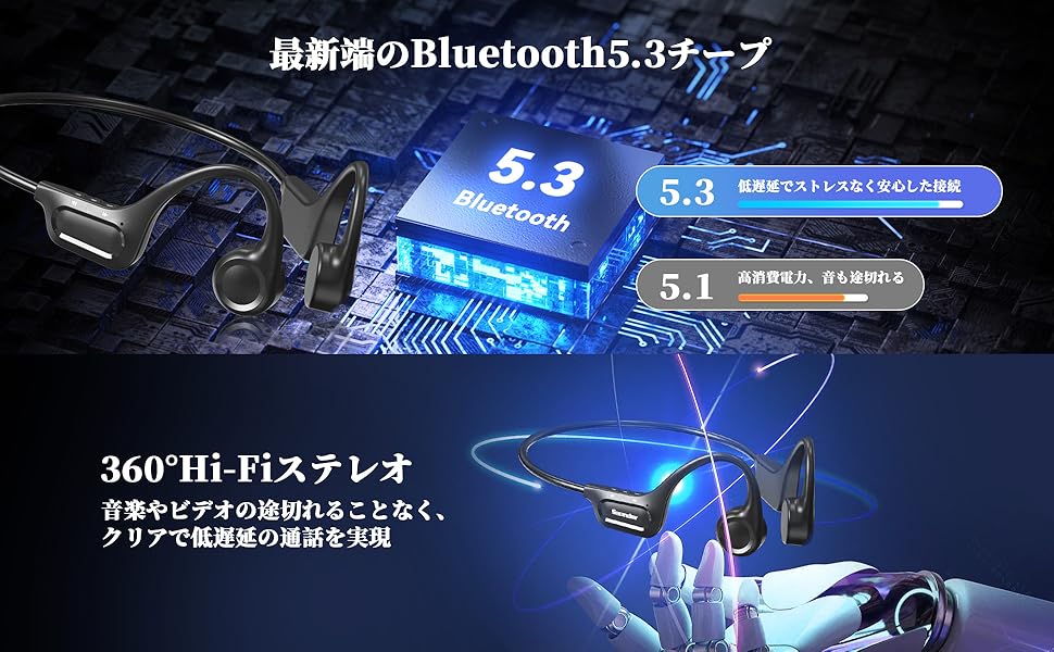 Amazon.co.jp: 【次世代骨伝導イヤホン】イヤホン こつでんどう
