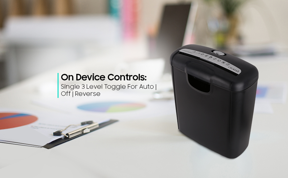 Croma Paper Shredder (CRCP1007, Black) Amazon.in Office Products