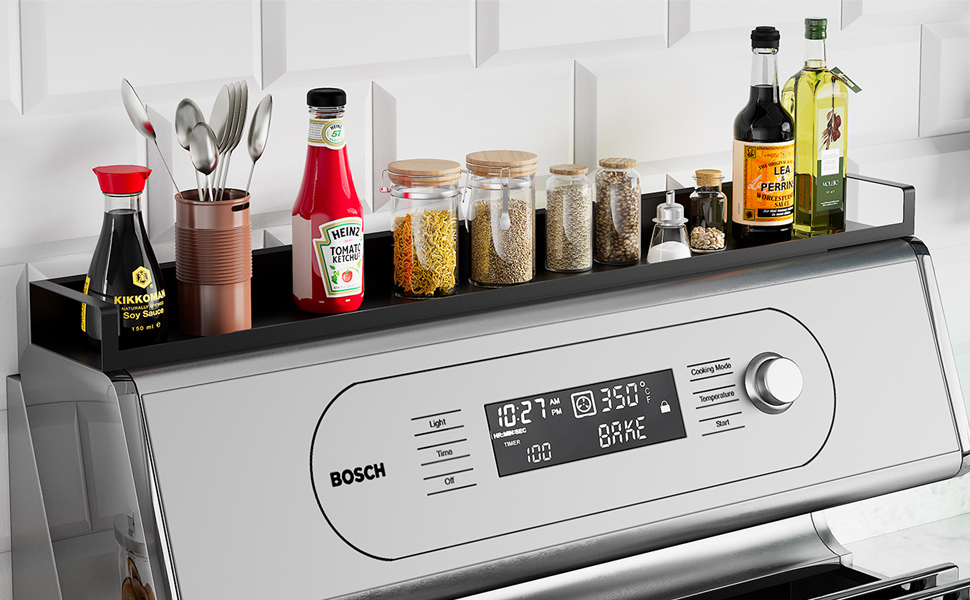 VANGAYH Shelf for Stove Top, Adjustable 15"30