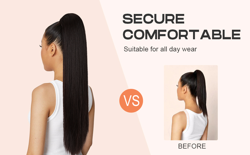 drawstring ponytail