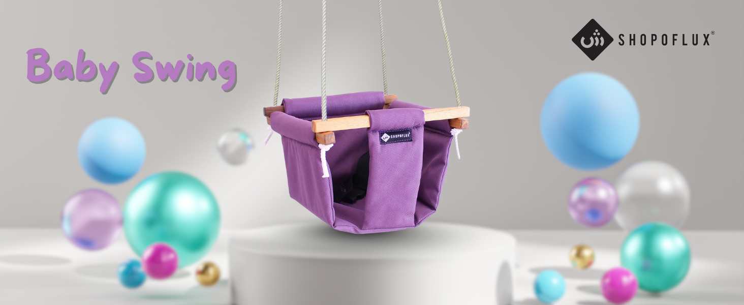 SPN-RECPP Durable & Safe Deep Comfortable Seat Baby & Toddler Swing