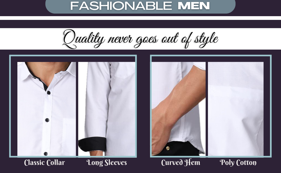 SPN-BFC Slim Fit Poly Cotton Casual Shirt for Men for party wear office 