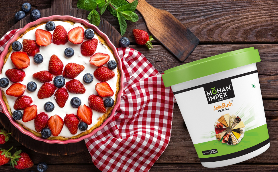 Mohan Impex 800 gm Cake Gel Cake Sponge ImproverUseful when making