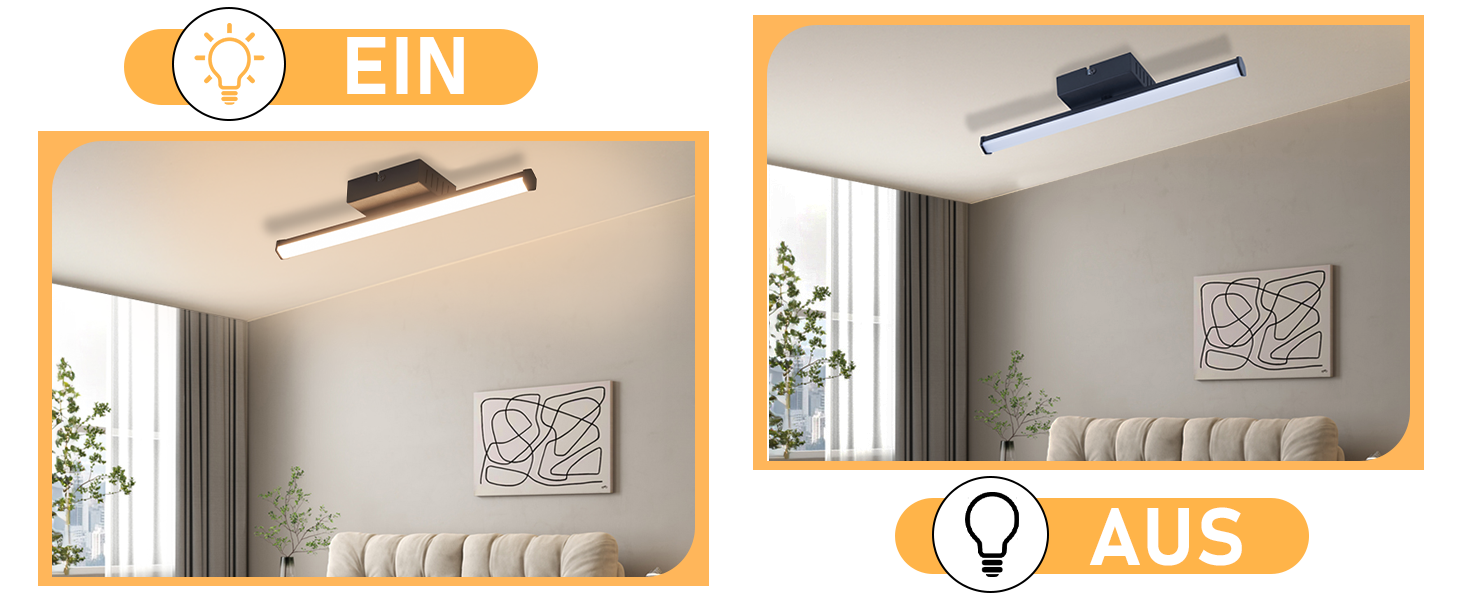 deckenlampe led wohnzimmer