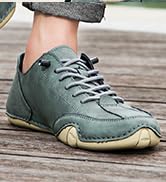 Handgefertigte Wildleder Klettverschluss Hohe Stiefel, Wasserdicht Rutschfeste Atmungsaktive Leic...