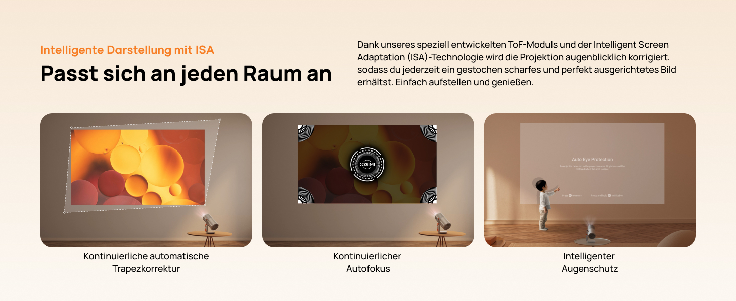 Keystone automatique Mise au point automatique