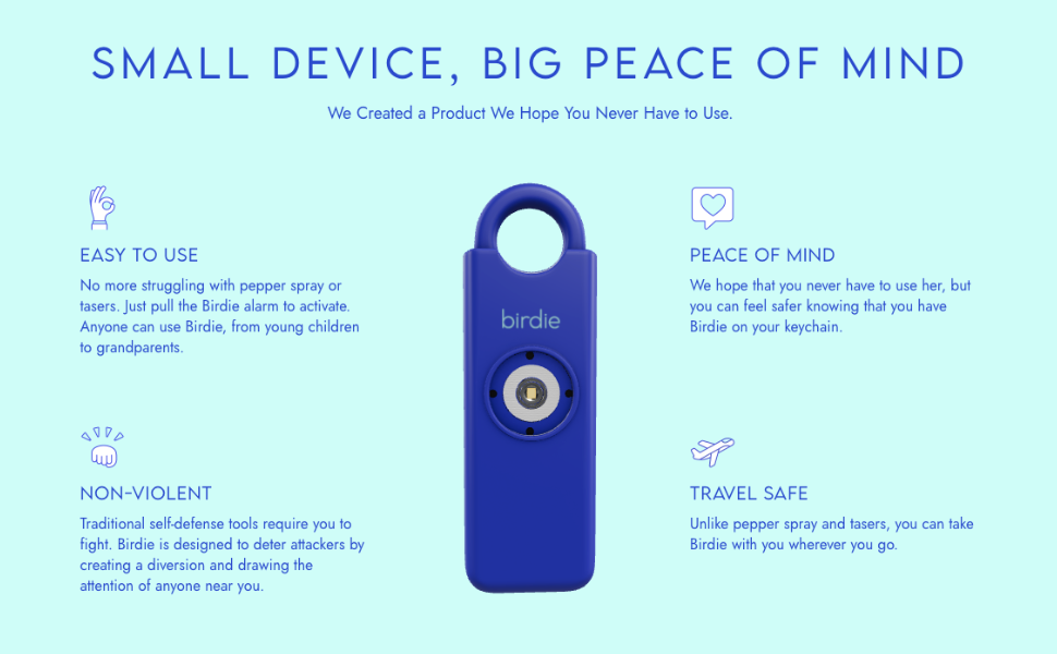 She’s BirdieThe Original Personal Safety Alarm for Women by WomenLoud