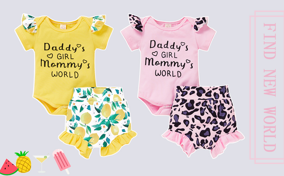 sunmmer outfits for baby girl