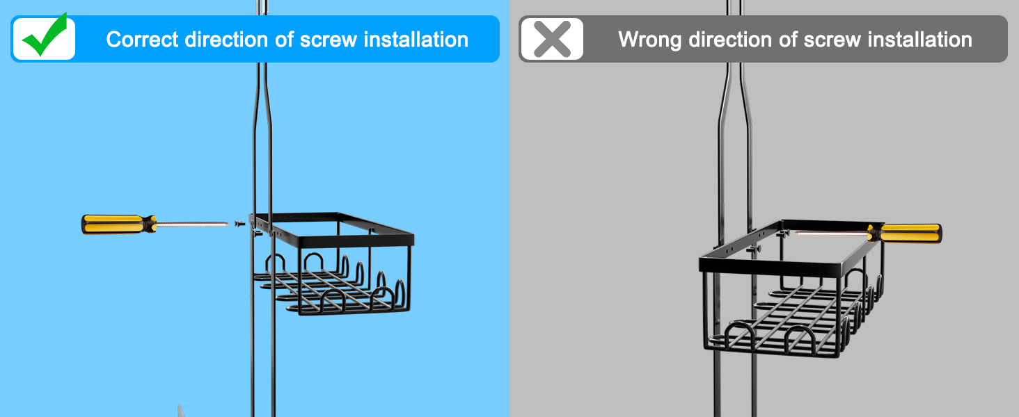 MASHDE Shower Caddy Hanging Bathroom Shower Organizer