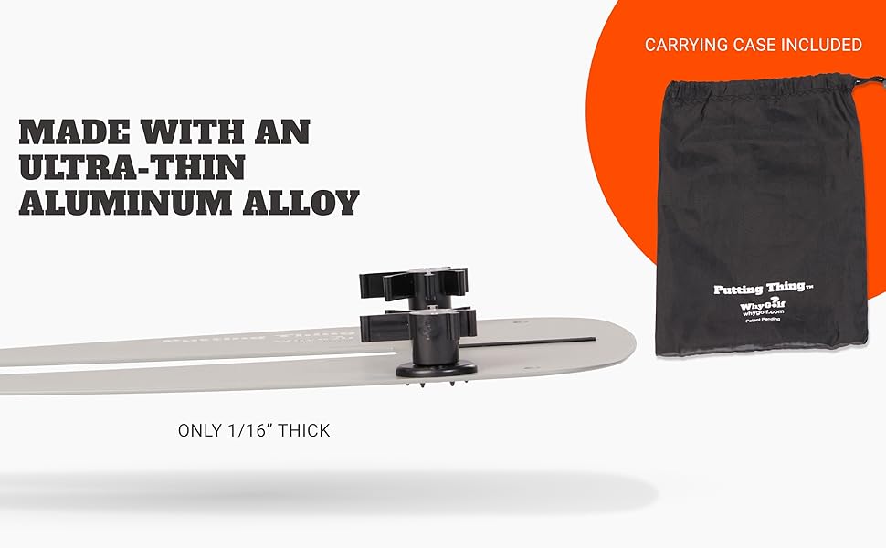 Made withan ultra-thin aluminum alloy.