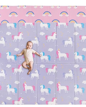 Unicorn 70&amp;amp;#34; x 59&amp;amp;#34; Play Mat