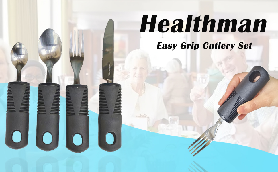 easy grip cutlery set