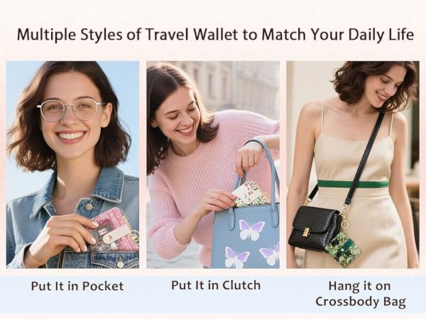 thin compact wallet for women