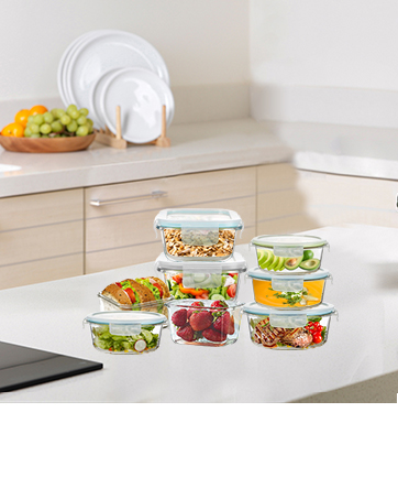 ROSOS Glass Food Storage Containers