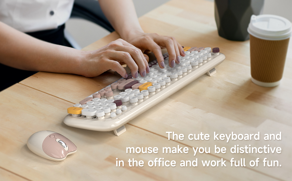 Wireless Keyboard and Mouse Combo