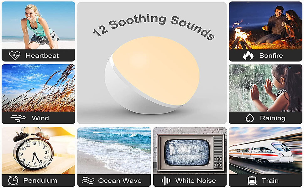 12 soothing white noise sounds