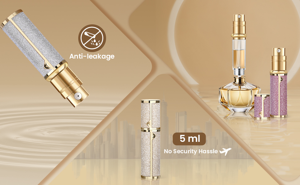 cologne bottle refillable travel size