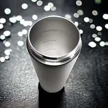 Shaker von oben glitzer
